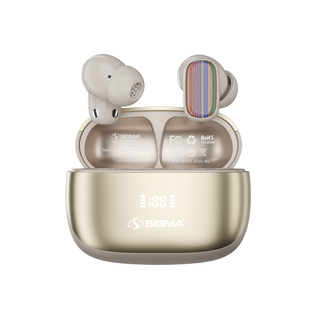 SiGMA A-1 Wireless Earbuds ANC+ENC