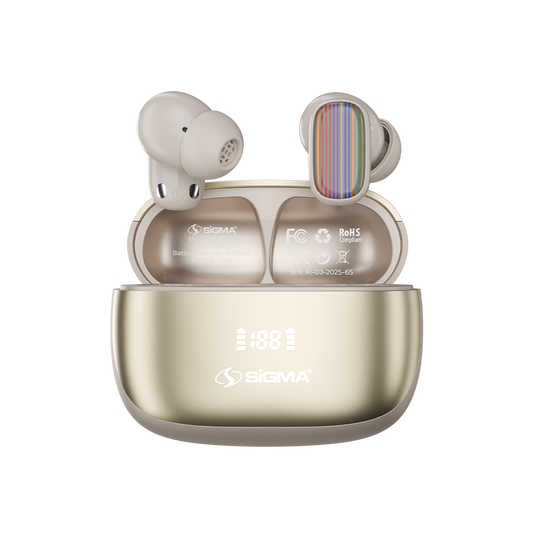 SiGMA A-1 Wireless Earbuds ANC+ENC