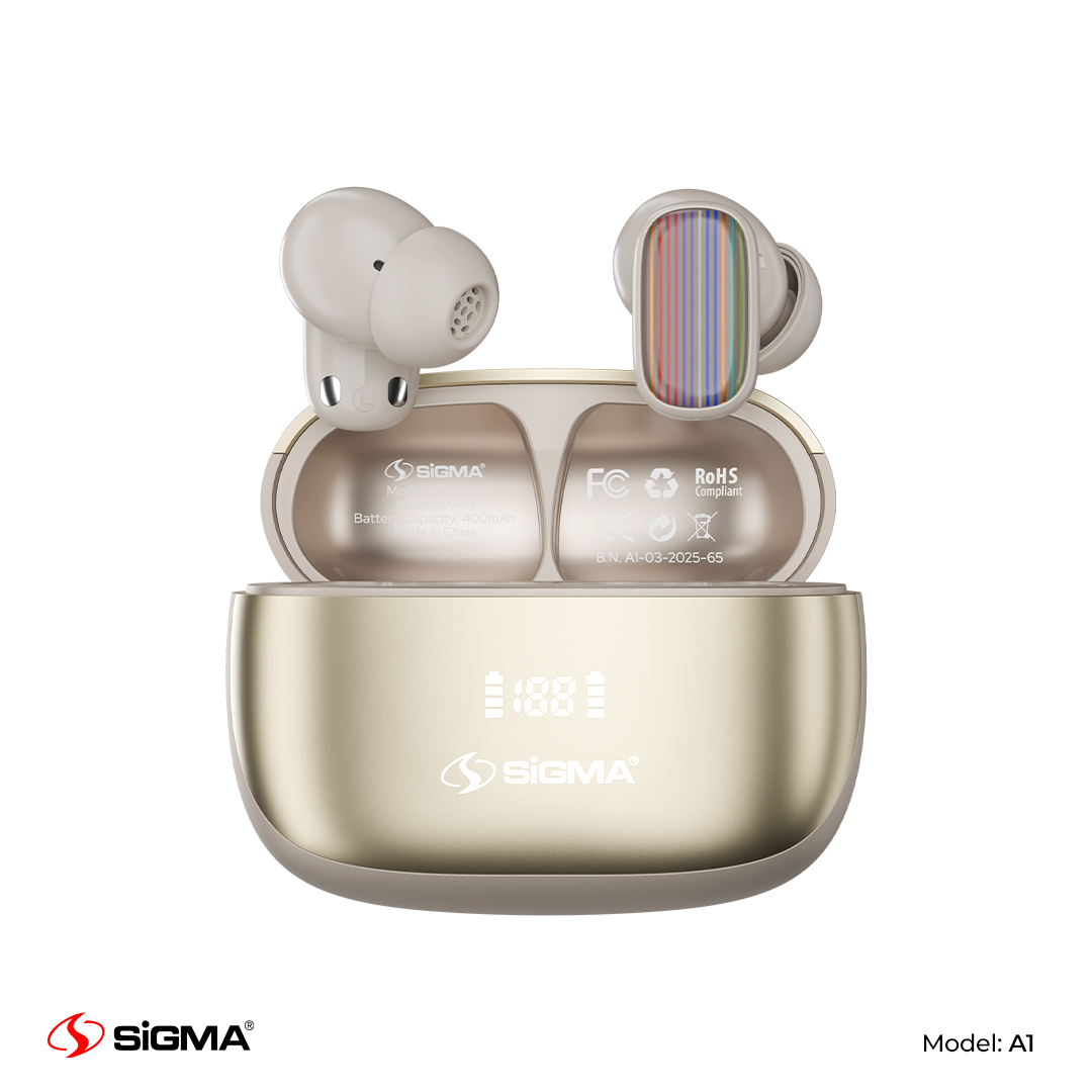 SiGMA A-1 Wireless Earbuds ANC+ENC