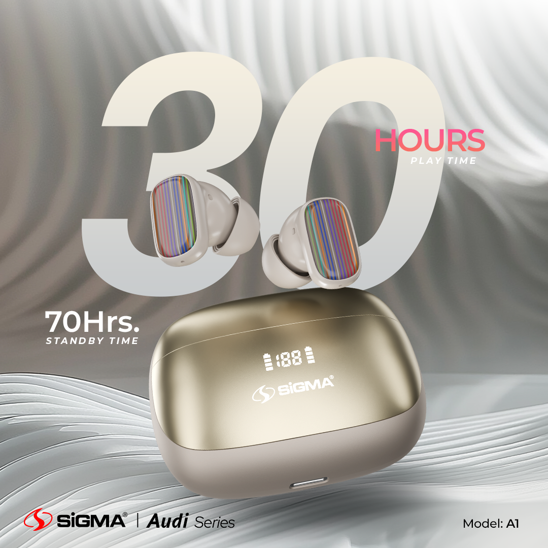SiGMA A-1 Wireless Earbuds ANC+ENC