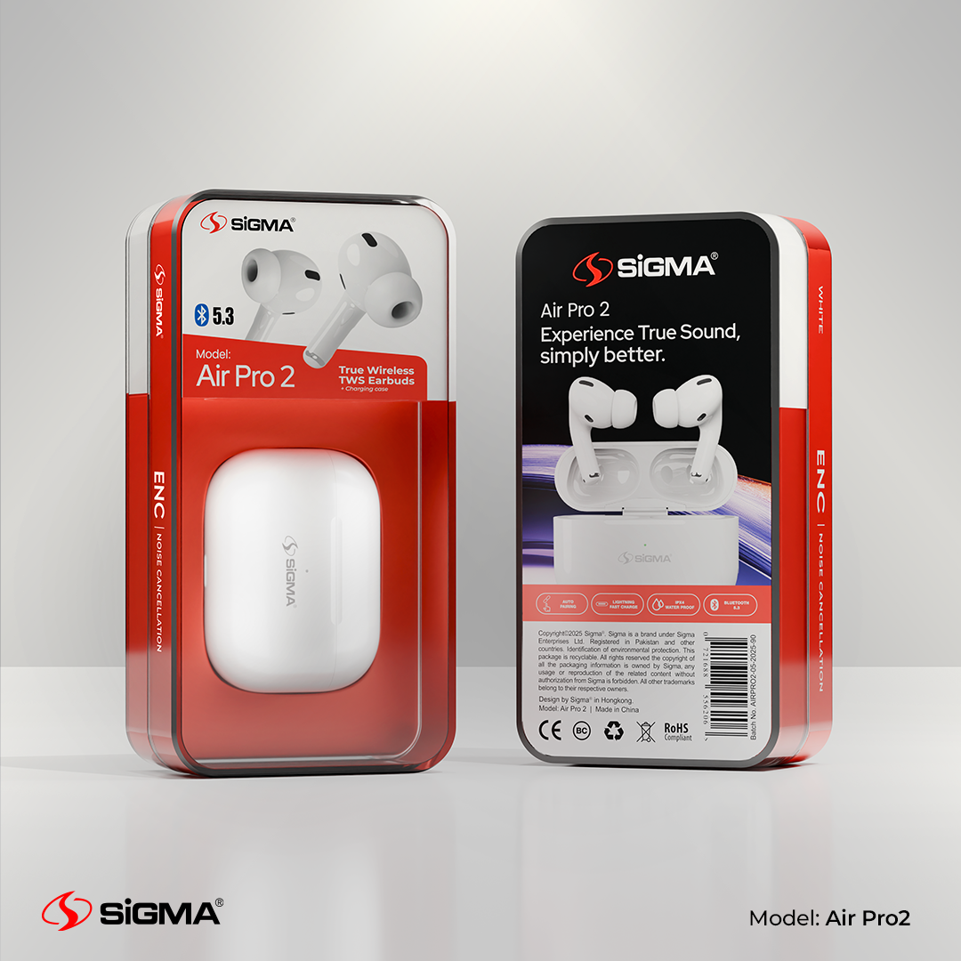 Sigma Air Pro 2 Wireless Earbuds