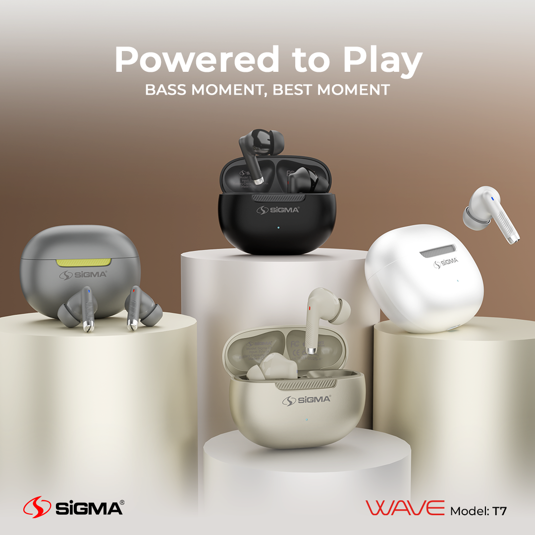 SIGMA TWS (T7) EARBUDS ENC