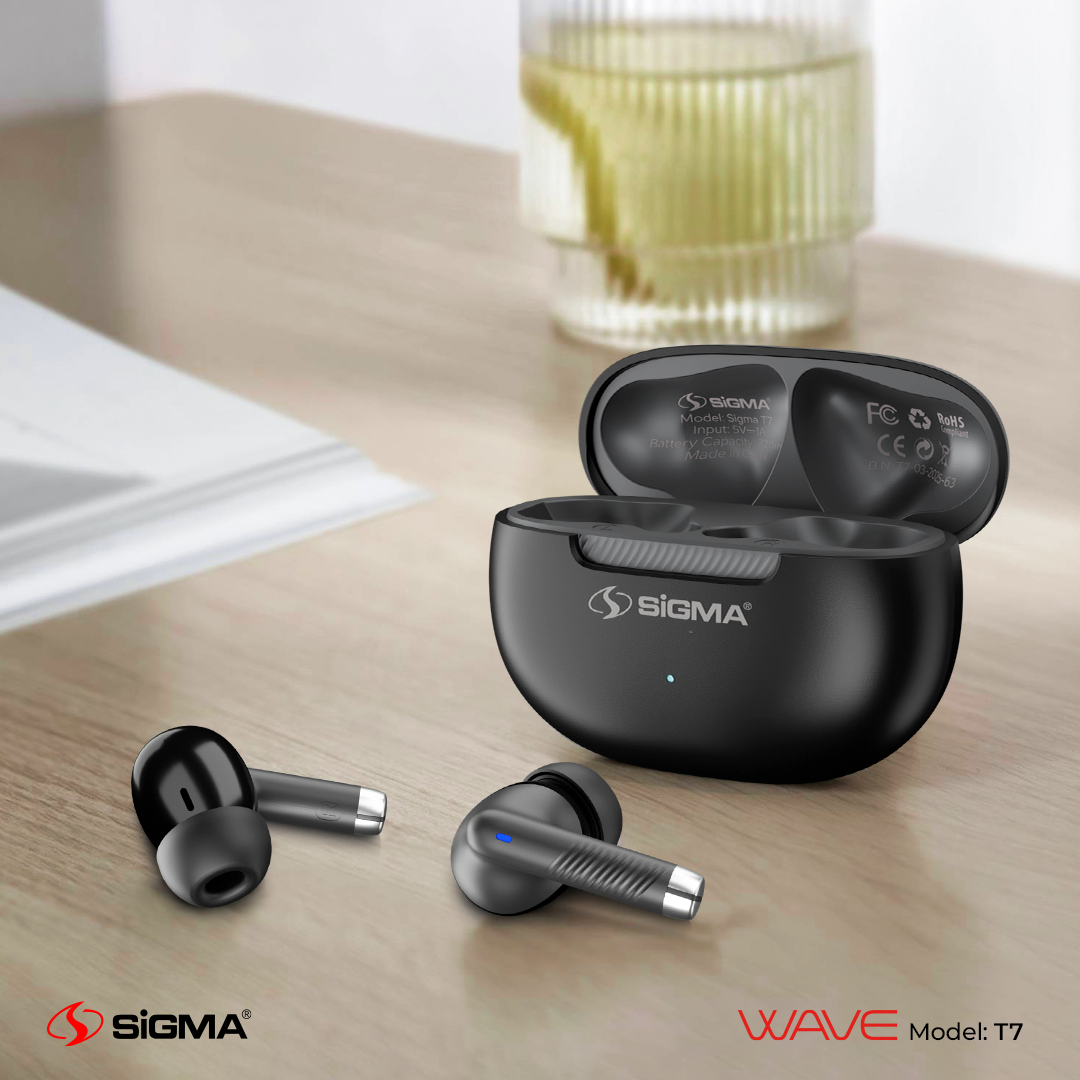 SIGMA TWS (T7) EARBUDS ENC
