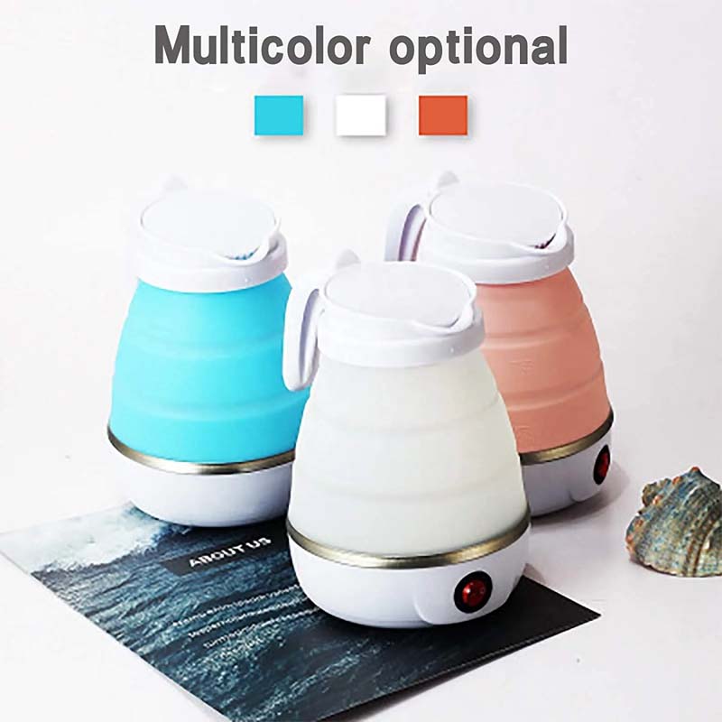 Foldable Silicone Electric Kettle 600W