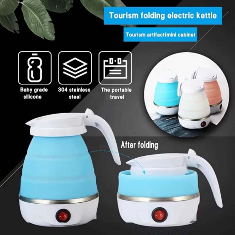 Foldable Silicone Electric Kettle 600W