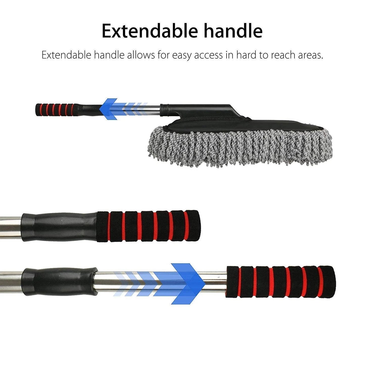 Microfiber Extendable Scratch-Free Car Duster