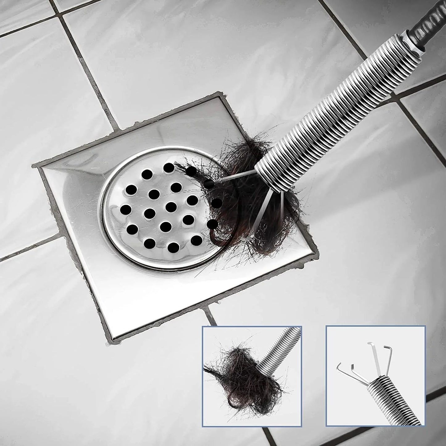 Flexible Drain Cleaning Grabber Tool
